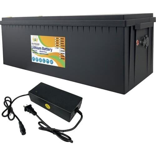 12V 200Ah 240Ah 320Ah 400Ah LiFePO4 Lithium Iron Phosphate Battery Built-in Bluetooth BMS For Golf Cart Solar Energy Storage