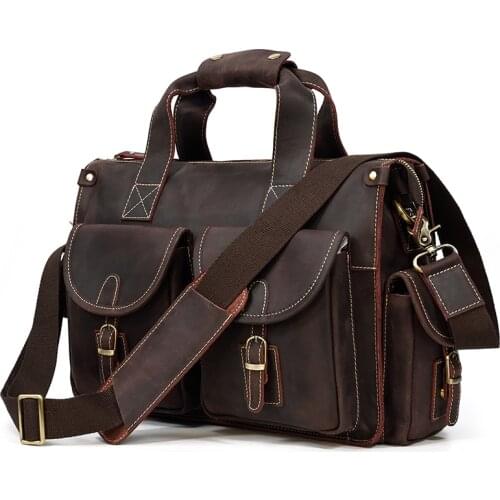 Мужские коричневые сумки Newsbirds China At AliExpress