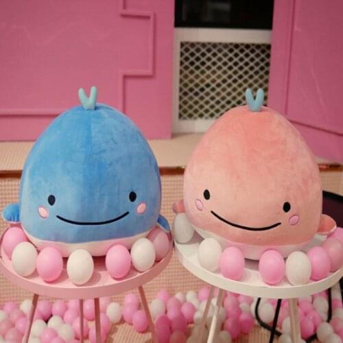 New Product Cute Whale Dolphin Doll Plush Pillow Toy Baby Sleep Baby Play Soft Comfort Pillow 25-15cm