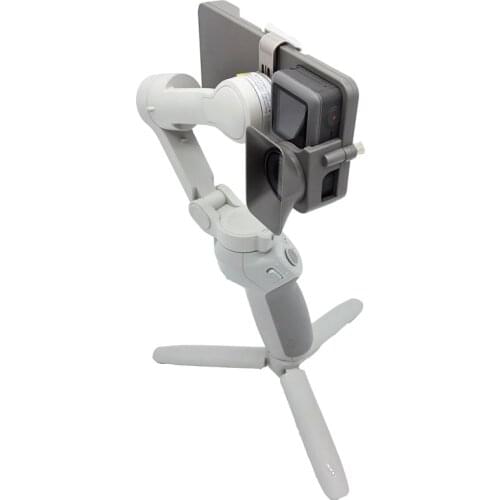 Handheld Gimbal Adapter Switch Mount Plate 1/4" for GoPro Hero 5/6/7 Black for DJI Osmo Mobile Action Camera Selfie Vlog Tripod