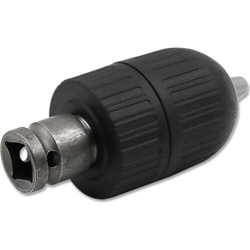 2-13mm 1/2" 20unf Self-locking Keyless Drill Chuck Self Tighten 1/2" Drill Chuck Adaptor For Impact Wrench Conversion 1/2-20unf
