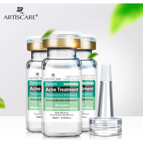 ARTISCARE Acne Treatment Serum face care cream oil-control acne scar removal and make face whitening best skin care 3Pcs