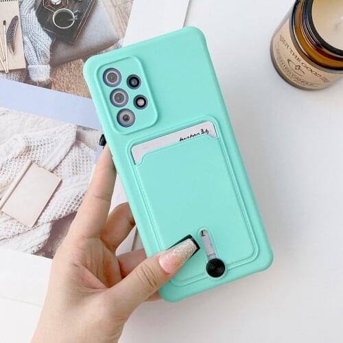 TPU second-generation card case for Samsung a51 a82 a72 a52 a32 a22 a02s a12 Thin Soft Cover Candy case s21 ULTRA PLUS s20 FE