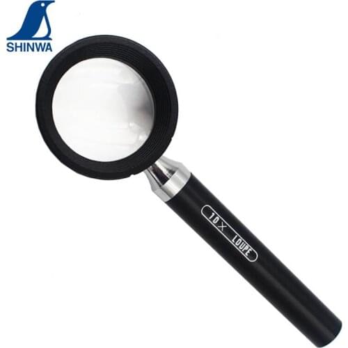 SHINWA Penguin High Magnification Magnifier for Inspection of Jewerlry and Printing 33*102*20mm