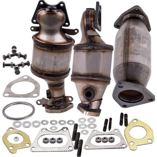 Exhaust Catalytic Converter Front Left Right Rear For Honda Pilot 3.5L 2005-2008 For Honda Accord 3.0L 2003-2007