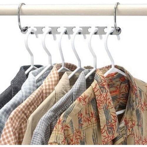 2/4pcs Metal Clothes Hangers Shirts Tidy Hangers Closet Space Saving Practical Racks Clothing Organizer Hangers for Clothes