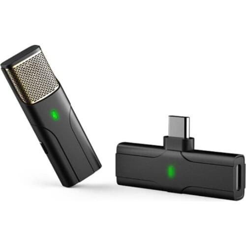 2021 New Lightweight Mini Microphone Outdoor Video Shooting Ideal for Recording Music