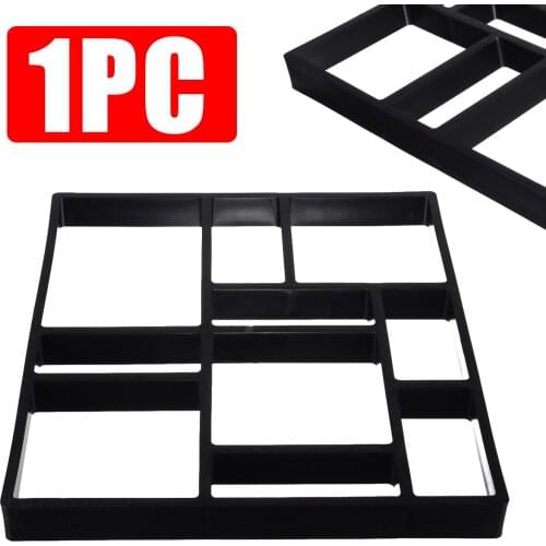 45*40*4cm Garden Path Pavement Maker Mold Irregular Model Concrete Stepping Stone Cement Mould Brick for DIY Home Garden Tools