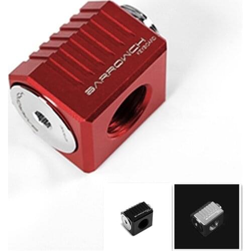 Barrow Water Cooling Fittings Aluminium Alloy and Brass Open 90 Degree Adjustment Direction Rotary Elbow FBFTWT90-V1