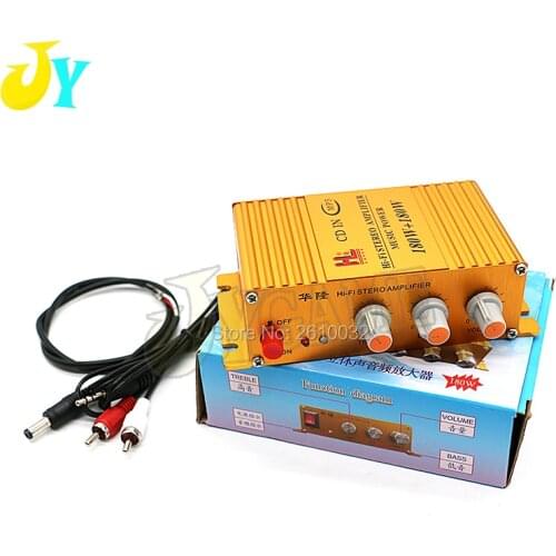 Arcade Game Machine Hi-Fi STEREO Amplifier 180W+180W Mini Amplifier Music Power With Cable