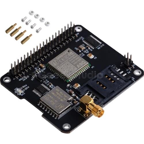 IoT Node(A) One of Docker Pi Series Module Contain GSM, GPS, Lora Module Onboard 5V + 3V Dual Power Supply Radio Device