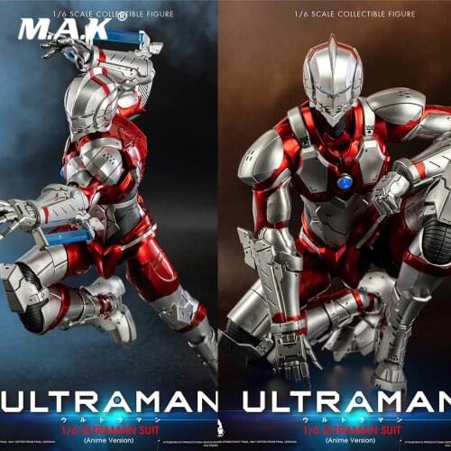 In Stock Collectible Threezero 3A 3Z0129 1/6 Scale ULTRAMAN SUIT Anime Version Altman Action Figure Toys for Fans Holiday Gift