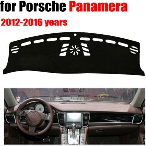 Car dashboard cover mat for Porsche Panamera 2012-2016 years Left hand drive dashmat pad dash covers auto accessories