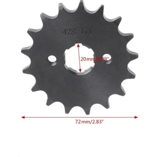 2021 New Off-road Vehicle Motorcycle Front Sprocket Gear Hole Inner Dia 20mm 10T To 19T