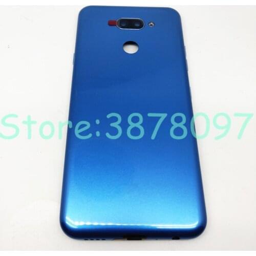 New Battery Cover For LG K40S LMX430HM LM-X430 Rear Housing Back Case With Camera Lens Replacement Part