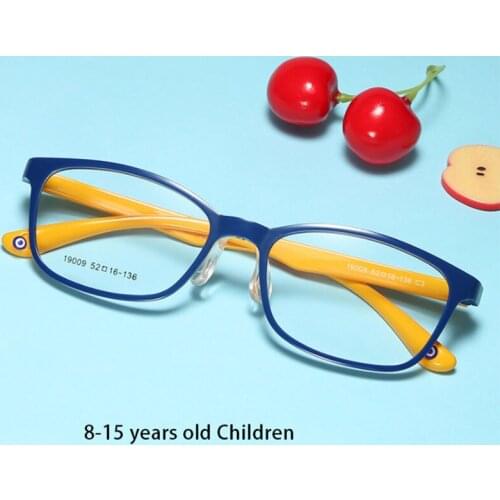 Очки Anti-Blue Glasses For Children Contracted Square Tr90 Flat Men And Women Myopic Spectacle Frame The New 2020