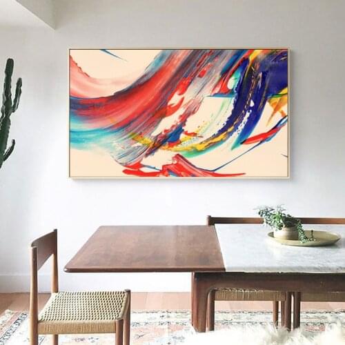 Full square round diamond painting Abstract colorful art diamond embroidery 5D rhinestone mosaic diamond inlaid pattern