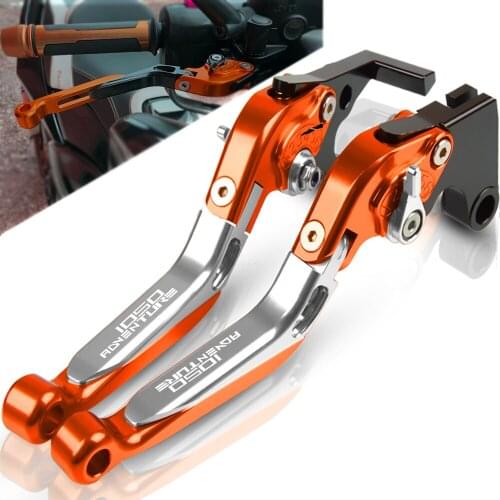 For ADVENTURE1050 2015 2016 Motorcycle CNC Adjustable Extendable Foldable Brake Clutch Levers ADVENTURE 1050 Handbrake