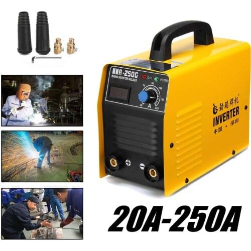 Welding Machine 20-250A 25KVA IP21 Inverter arc Welding Electric IGBT / MMA / ARC / ZX7 Welding Electric Work Digital Display