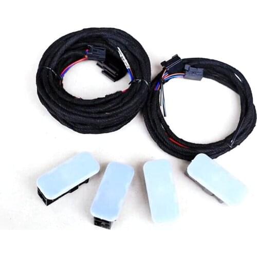 Interior Polychromatic Multicolor Footwell Light Multiple Colors w/ Wires For Passat B8 Golf 7 MK7 7.5