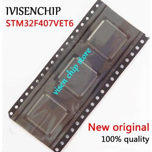 2-10pcs STM32F407VET6 STM32F407 QFP-100