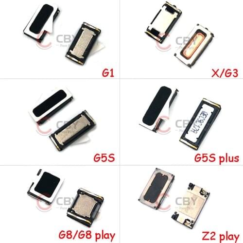 100pcs Earpiece Earphone Top Speaker Sound Receiver For Motorola MOTO G5 G5S Plus G1 X G3 G8 Z2 Play