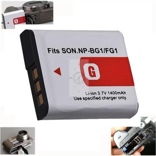 NPBG1 NP-BG1 FG1 Camera Battery for Sony HX10 W30 DSC-W210 W100 W110 W120 H10 H20 H3 N1 N2 PM044