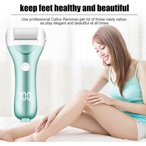 Electric Pedicure Device Portable Dead Hard Skin Callus Remover Exfoliator Pedicure Machine File Skin Electric Tools Foot Care