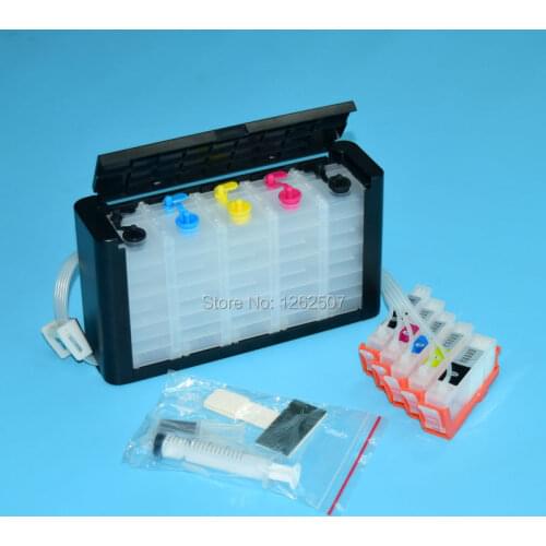 Boma-team HP364 364xl 5c Continuous Ink Supply System For HP 364 Ciss ink tank For HP Photosmart 7510 B8550 C5324 C5380 printers