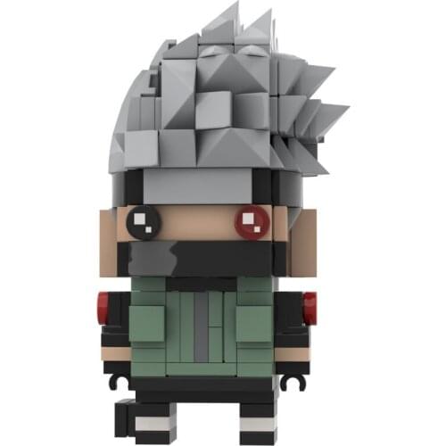 MOC Build Block Maker Anime Classic Martial Arts Teacher Characters Assembly Model Childrens Toy DIY Build Brick Birthday Gift