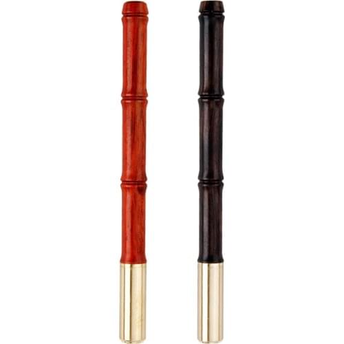 1PCS Brass Gel Pen Artistic Vintage Wood Signature Pen Gift Pen Office Business Gift Stationery Kawaii School Supplies