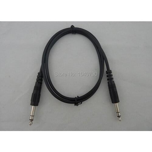 6.3/6.35/6.5 to 6.3/6.35/6.5 Toward the male Double track stereo Audio line Signal lines 2M 6.4ft