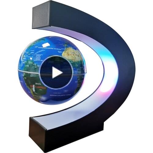 Magnetic Levitation Globe Student school teaching equipment Night light globe Creative Gifts 110/220V AC European power supply