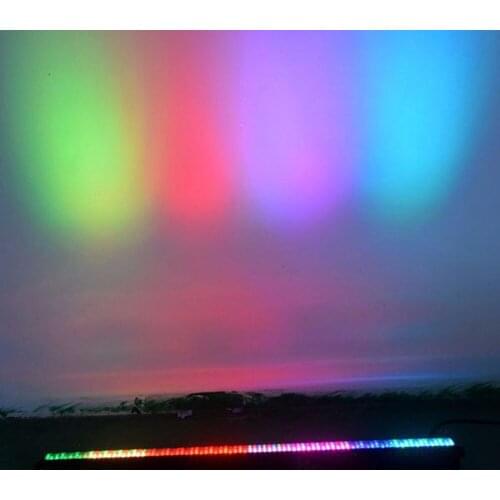 2 pcs/lot wall wash led par light RGB 3 in1 wall wash led washer lighting stage Line bar Outdoor DMX512 master-slave control