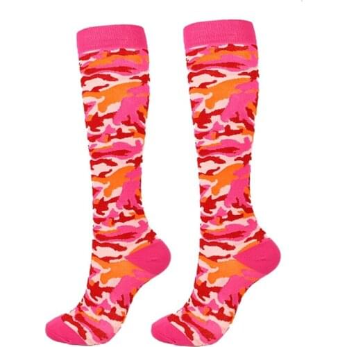 1 Pair Unisex Sports Compression Socks For Running Hiking Varicose Veins Basketball Footwear High Stocking For Workers EU 35-46