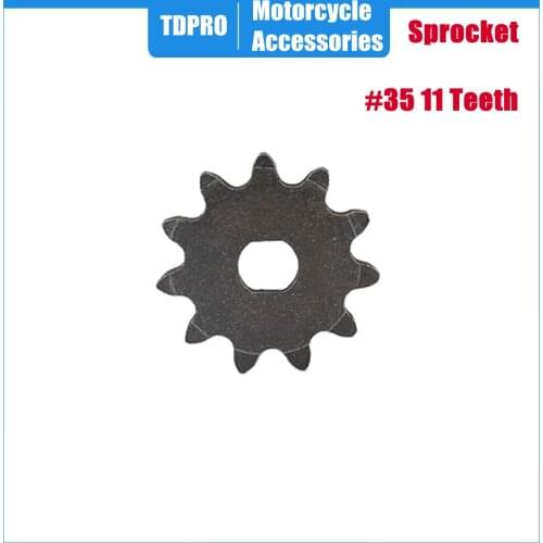 11 Teeth #35 Chain Front Sprocket For Mini ATV Electric Scooter Motorbike Go Kart Mini Bike Drift Trike 4 Wheeler ATV Quad