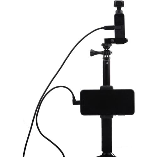 100cm USB-C Converter Expansion Cable Data Line for DJI Osmo Pocket Camera Stabilizer Type-C Female To Male Adapter Accessories