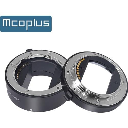 Mcoplus Auto Focus Macro Extension Tube ring for Sony E Mount NEX 3 3N 5 5N 5R A6000 A6300 A6400 A5100 A7 A7S A7SII A7RII A7II
