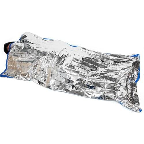 Outdoor Emergency Sleeping Bag Waterproof Rescue Thermal First Aid Blanket Camping Foil Rescue Blanket Camping Survival Gear