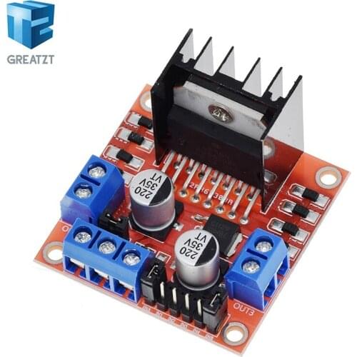 GREATZT 10pcs Dual H Bridge DC Stepper Motor Drive Controller Board Module L298N for Arduino smart car robot