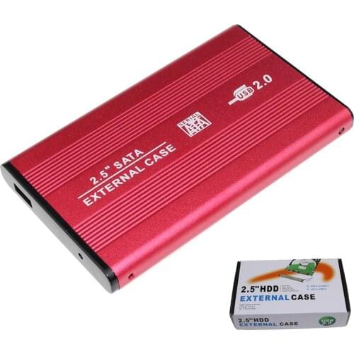 2.5" USB 2.0 SATA HD Externo Box UP 3TB HDD Hard Disk Drive External HDD Enclosure Case For Windows/Mac
