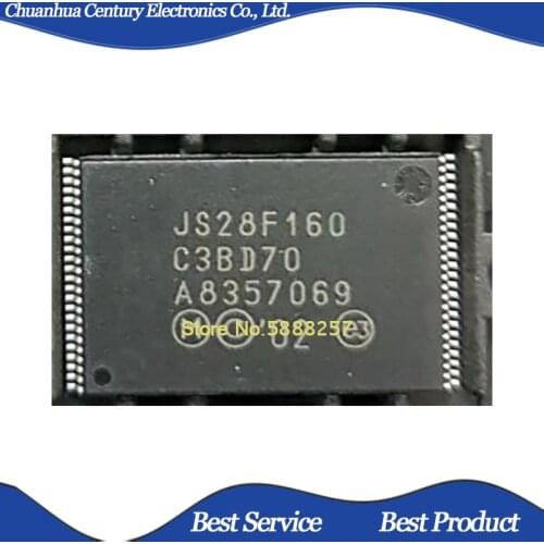2 Pcs/Lot JS28F160C3BD70 TSOP48 New and Original In Stock