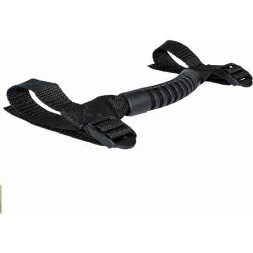 4pcs Black Roll Bar Grab Handles Grip Handle for JK JKU TJ 2011-2016 Roof armrests, rubber handles, easy to install, Nylon