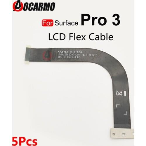 5Pcs Flex Cable Replacement Parts For Microsoft Surface Pro 3 Pro3 LCD Flex Cable Connectors