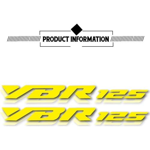 Adesivi ruote riflettenti impermeabili nuova moto LOGO decalcomania casco moto for Yamaha YBR 125 ybr 125