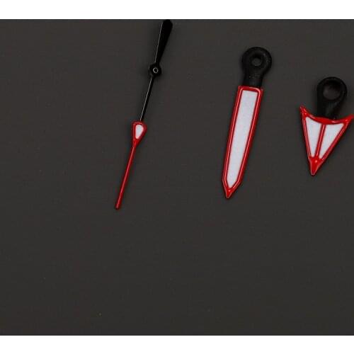 Mod Arrow Watch Hands Green Luminous Watch Parts Accessories Fit NH35A/NH36A Automatic Movement