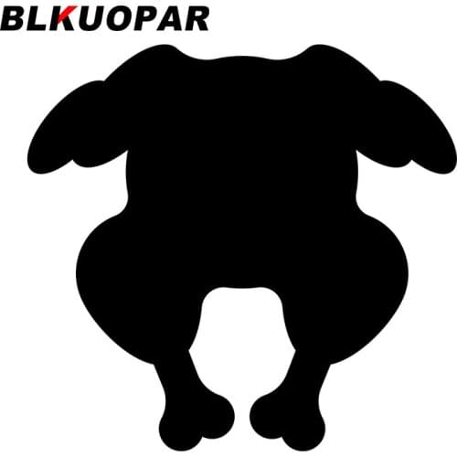 BLKUOPAR for Chicken Rack Car Stickers Fashionable Simple Decals Car Accessories Sunscreen Scratch-Proof Laptop Windows Decor