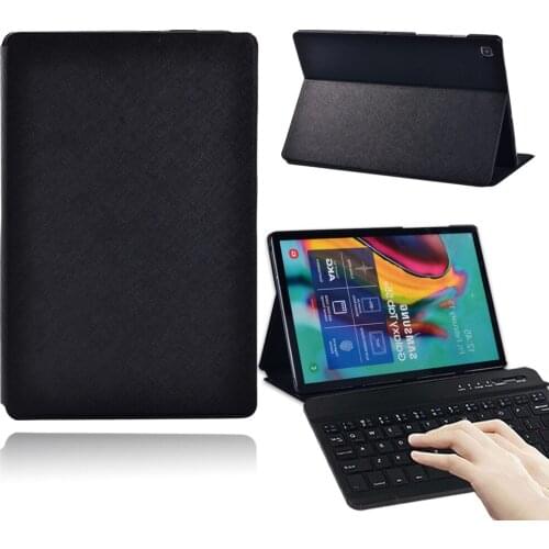 Tablet Case for Samsung Galaxy Tab S5e T720/T725 10.5 Inch Shockproof Leather Cover Case + Wireless Bluetooth Keyboard + Stylus