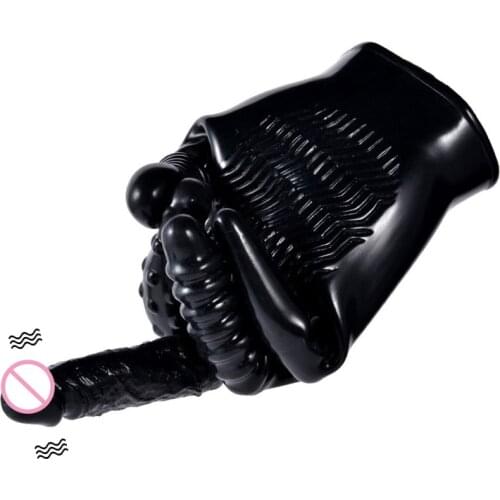 Electric Sex Finger Gloves Dildo Vibrator Erotic Sex Toys For Adults G Spot Clitoris Stimulator Vibrators Masturbator for Women