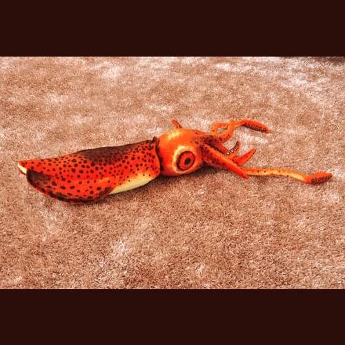 Creative plush simulation squid toy new stuffed squid doll gift about 80x24cm 2726
